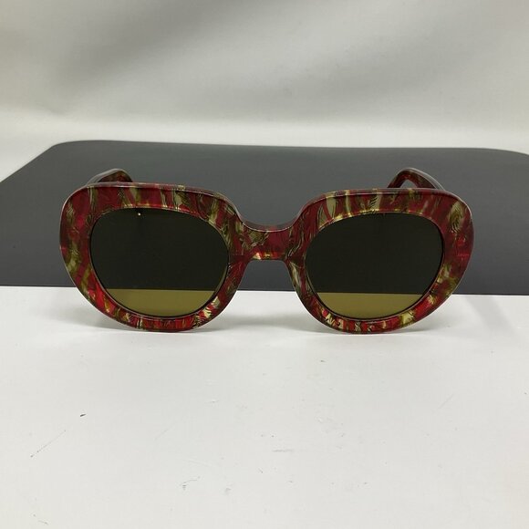 eyebobs Found Her Red Multicolor tinted polarized Big Oversized Sunglasses main image 6